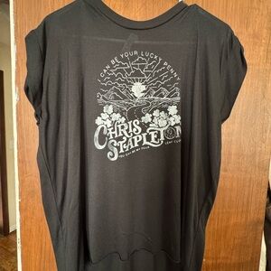 Chris Stapleton Black Crew Neck Tee